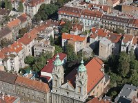 Panorama, Palmotićeva s bazilikom Presvetog Srca Isusova